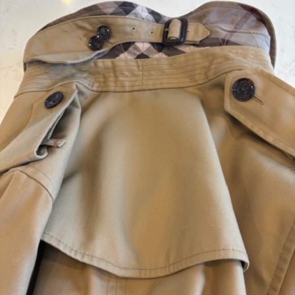 Auth. Burberry London Men Trench Coat 🧥 52EU/44US - Picture 5 of 11